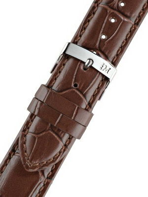 Brown leather strap Morellato Samba 2704656.032 With