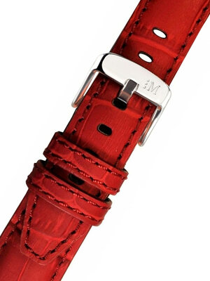 Red strap Morellato Soccer 4497B44.083 M (eco-leather, plastic/rubber)