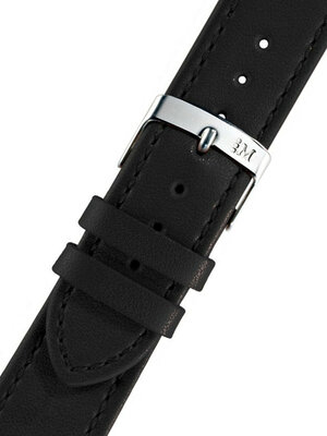 Black leather strap Morellato Sprint With 2619875.019