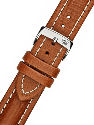 Brown leather strap Morellato Tipo Breitling 2266632.841 M