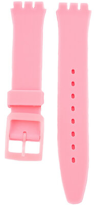 Unisex pink silicone strap pro watches Swatch