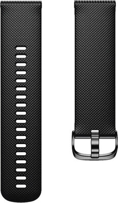 Strap Quick Release 22mm, silicone, black, black clasp, size With (Garmin Venu, Forerunner 255, Vívoactive 4 aj.)