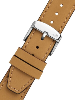 Brown leather strap Morellato Square 5672D73.039 M