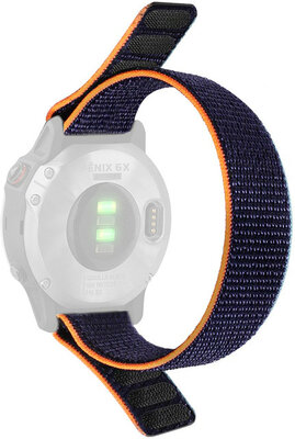 Loop 26 mm, Nylon, Blue (Garmin Fenix 7X/6X/5X etc.)