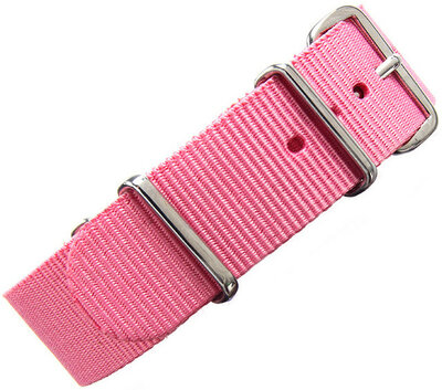 Nato strap nylon light pink R7