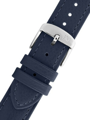 Blue leather strap Morellato Erice 5763D85.062 M