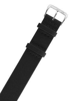 Black leather strap Morellato Vintage 5764D75.019 M