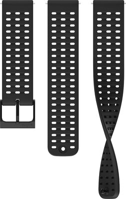 Strap for watches Suunto 5 Peak, 9 Peak, 9 Peak Pro - 22mm - size With/M - All Black