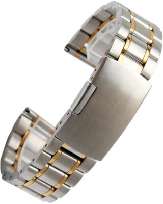 Ricardo Benevento bicolor steel bracelet