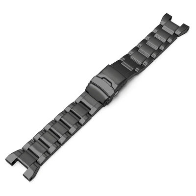 Strap for Casio G-Steel GST, steel, black