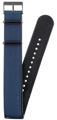 Blue NATO strap Orient Star UL00K013M0, black buckle (for model RE-AU02)