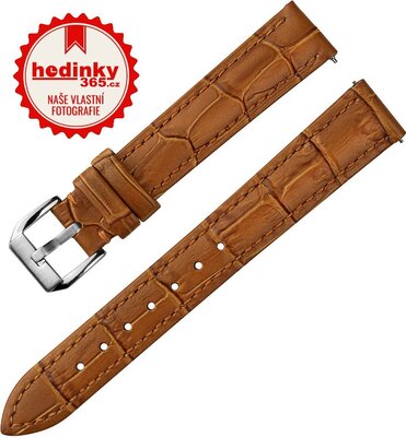 Light brown leather strap Ricardo Bergamo