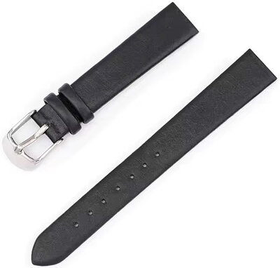 Black leather strap Ricardo Vicenza