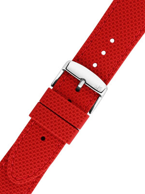 Red silicone strap Morellato Livenza 5275187.083 M