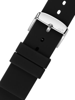 Silicone strap Morellato Tunguska 5396187.019 S, black