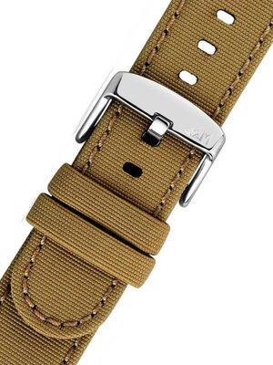 Textile strap Morellato Viareggio 5969E13.036 M, brown, recycled material