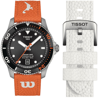 Tissot Seastar 1000 Wilson WNBA Automatic 80 T120.807.17.051.00 (+ spare strap)