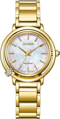 Citizen Elegant Eco-Drive EM1092-64D (+ spare leather strap)