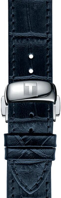 Blue leather strap Tissot T852.032.781