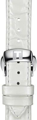 White leather strap Tissot T852.036.795