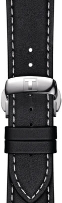 Black leather strap Tissot T852.044.599