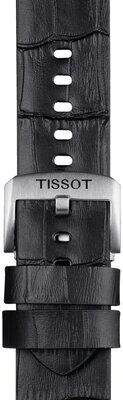 Black leather strap Tissot T852.046.775