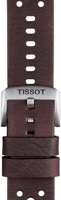 Brown leather strap Tissot T852.046.777