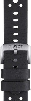 Black leather strap Tissot T852.046.810