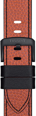 Orange leather strap Tissot T852.047.500 NBA Wilson