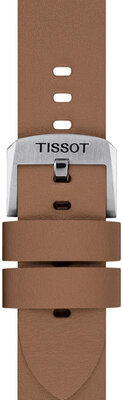 Brown leather strap Tissot T852.048.217