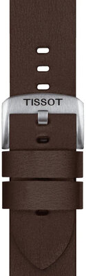 Brown leather strap Tissot T852.048.221