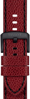 Burgundy leather strap Tissot T852.049.048