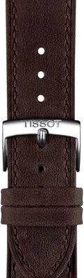 Brown leather strap Tissot T852.049.057