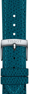 Turquoise leather strap Tissot T852.049.059