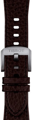 Brown leather strap Tissot T852.049.413 for Tissot PRX 42mm