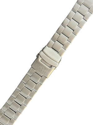 Silver steel bracelet Orient KDEDZSS, folding clasp (for models EM7D002, EM7D003, EM7D004, EM7D005)