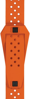 Orange rubber strap Tissot Sideral T852.048.861