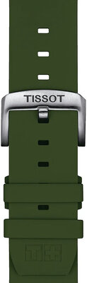 Green silicone strap Tissot T852.047.177