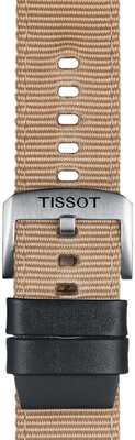 Beige textile strap Tissot T852.046.752