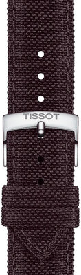 Brown textile strap Tissot T852.048.181