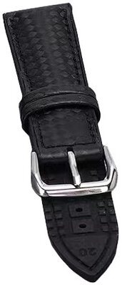 Rubber strap Ricardo Forli, black