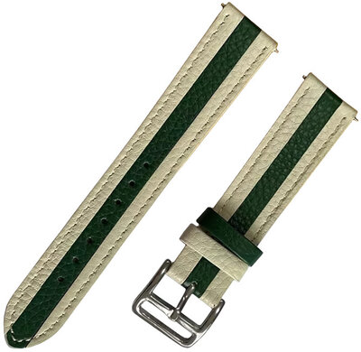 Ricardo Catania leather strap, green