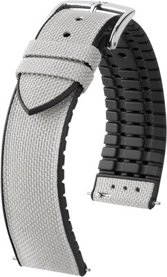 Strap Hirsch Arne M 0925090130-2, grey, textile