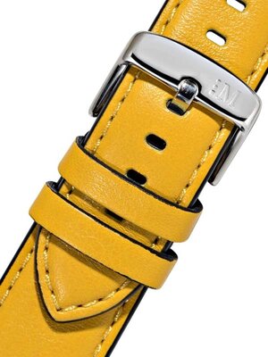 Leather strap Morellato Croquet 5976C03.097 M, yellow