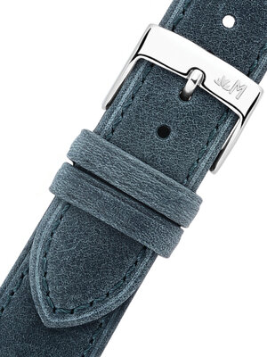 Leather strap Morellato Kahlo 6022E23.064 M, blue