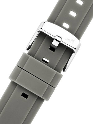 Rubber strap Morellato Moon 6060556.093 M, grey