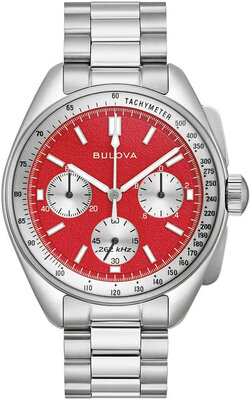 Bulova Lunar Pilot Quartz Chronograph 96K115 (+ spare strap)