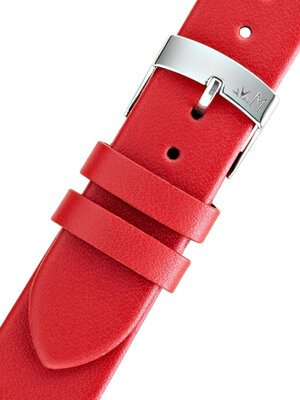 Leather strap Morellato Micra Evoque 5126875.083 S, red