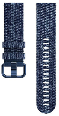 Polar 22mm recycled plastic strap, blue, size M/L