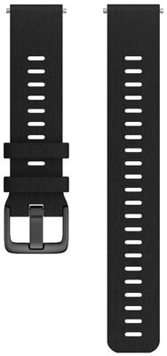 Silicone strap Polar Pacer 20mm, black, size S-L